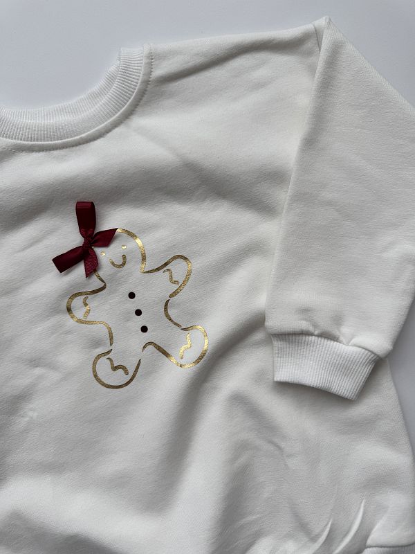 Bluza ecru pierniczek rozmiar 104