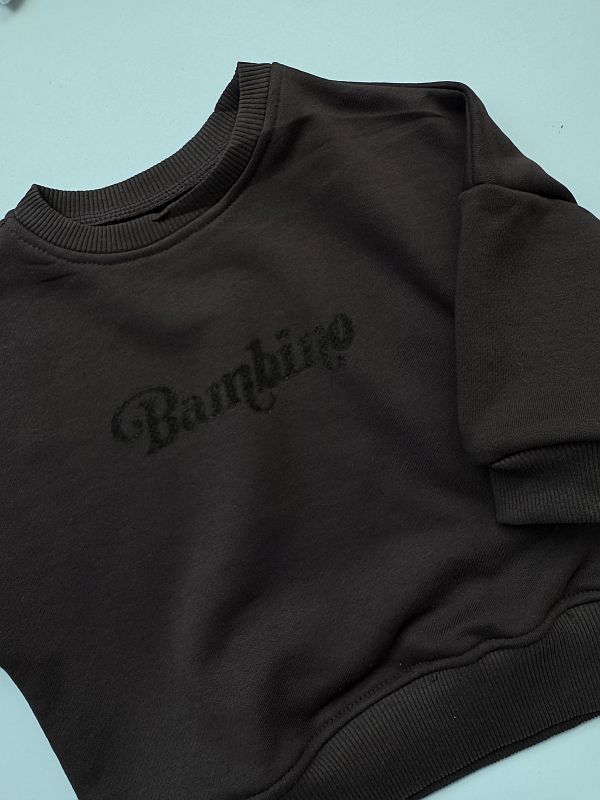 Bluza czekoladowa bambino rozmiar 80