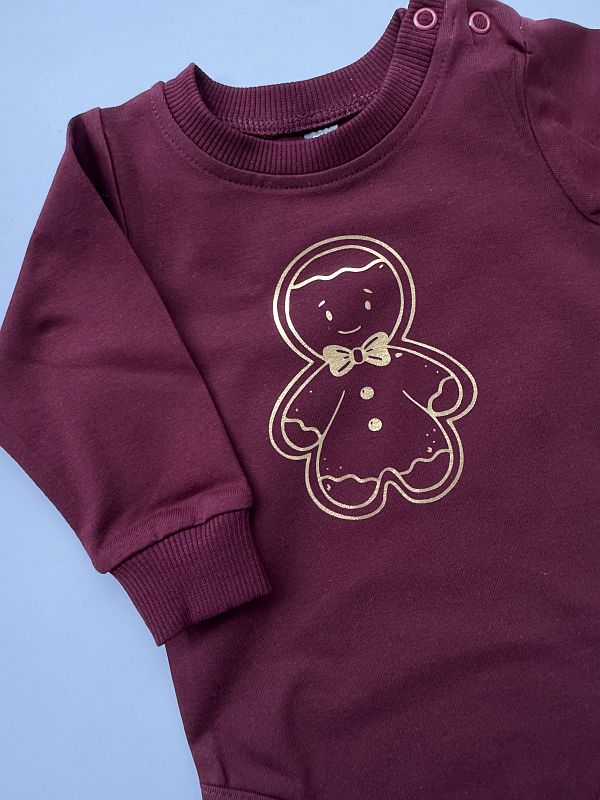 Body bordowe z pierniczkiem 74