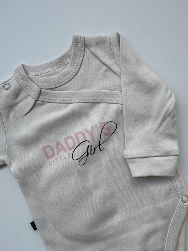 Body kopertowe jasny beż długi rękaw daddy,s girl rozmiar 62