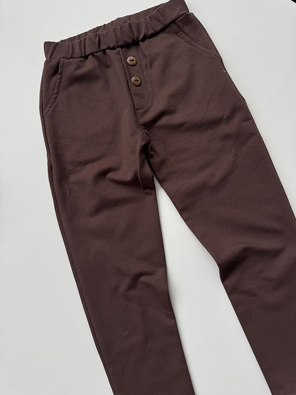 Spodnie dresowe brązowe rozmiar 110