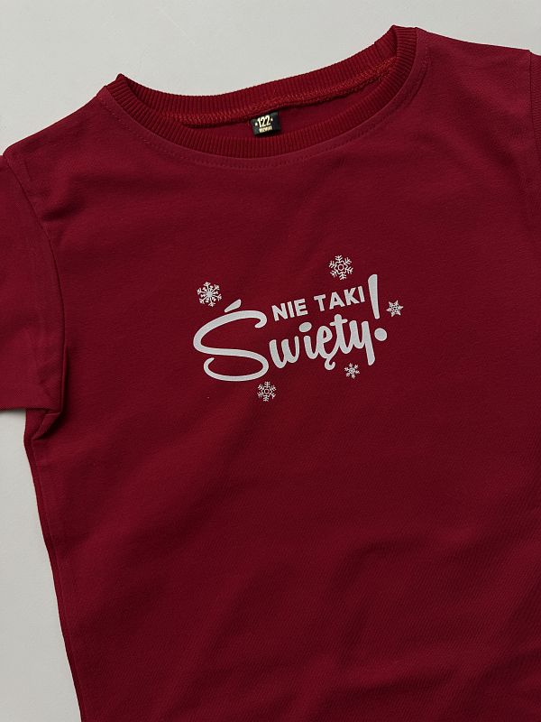 Koszulka czerwona nie taki Święty 122