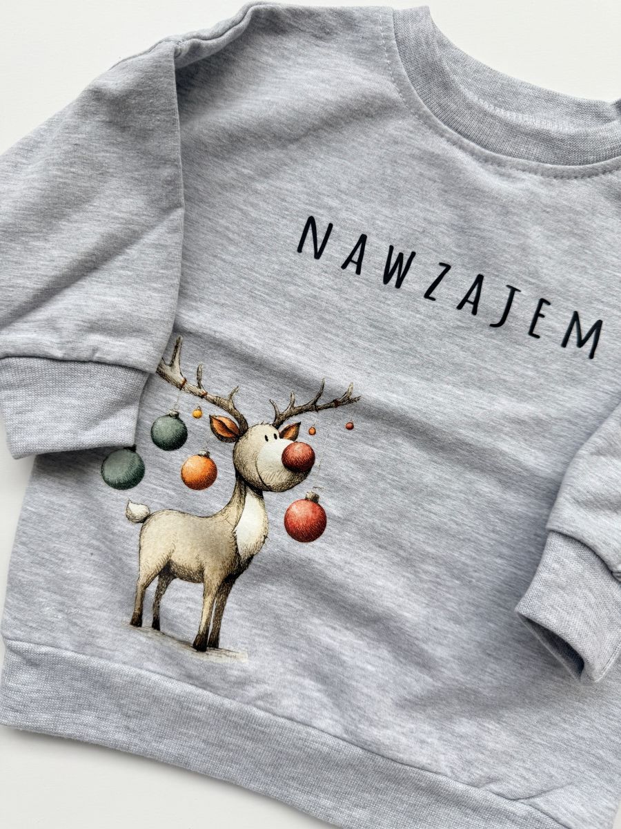 Bluza szara nazwajem rozmiar 68