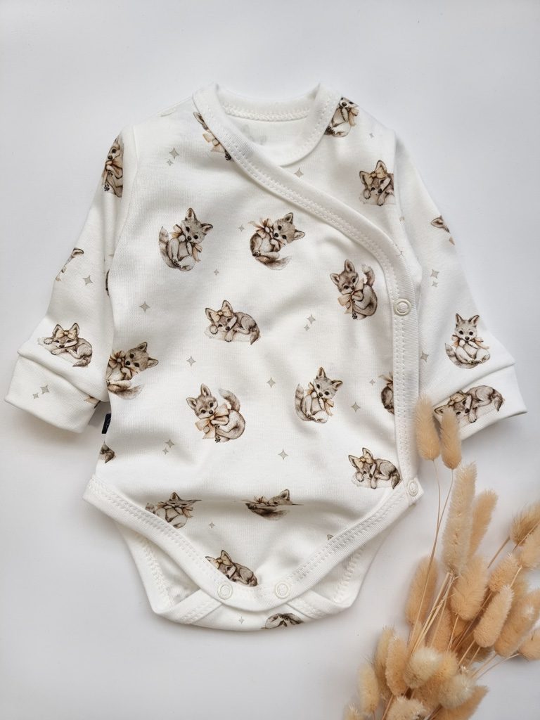 Body kopertowe wilki z kokardkami