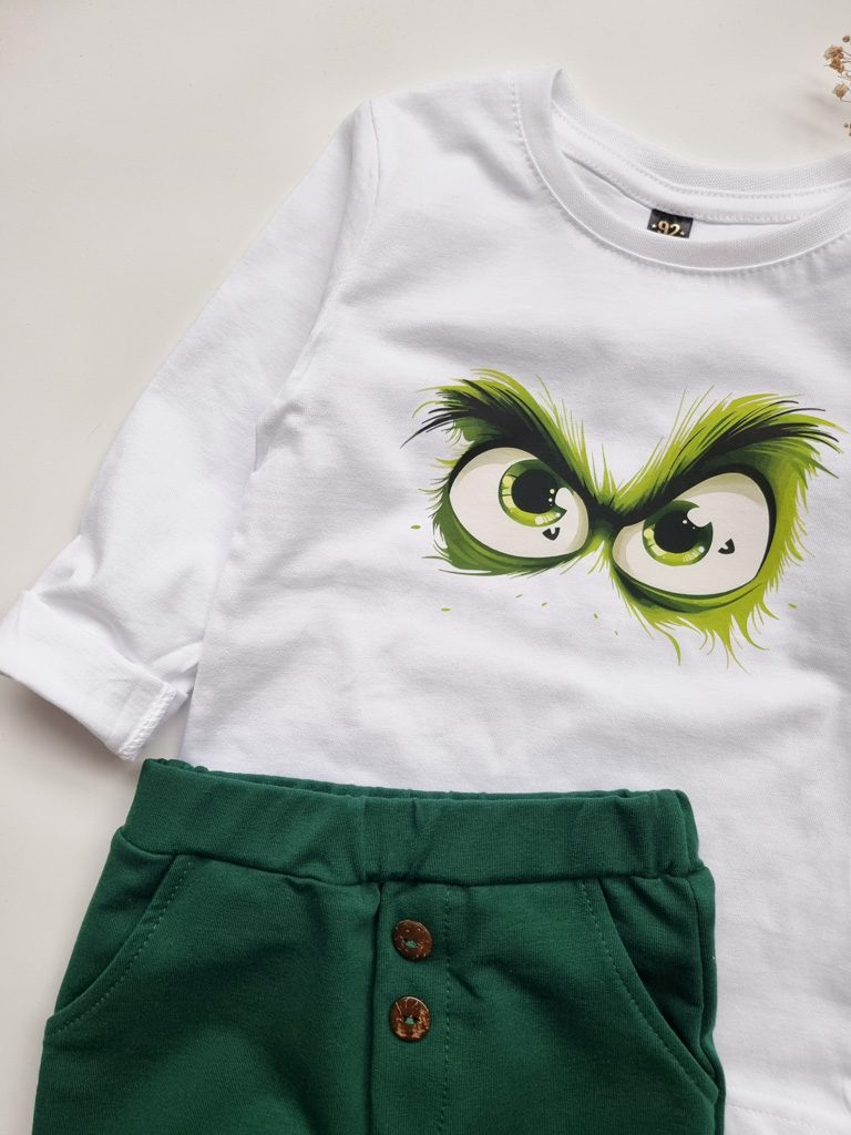 Koszulka dziecięca z nadrukiem oczu