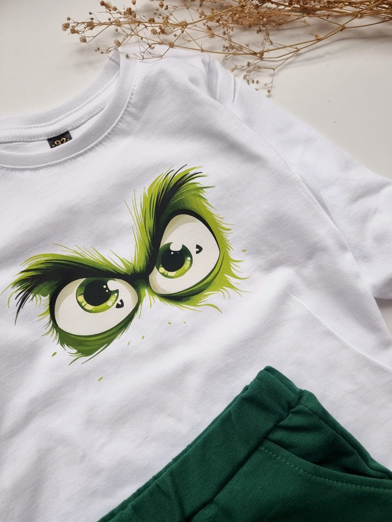 Koszulka dziecięca z nadrukiem oczu - obrazek 3