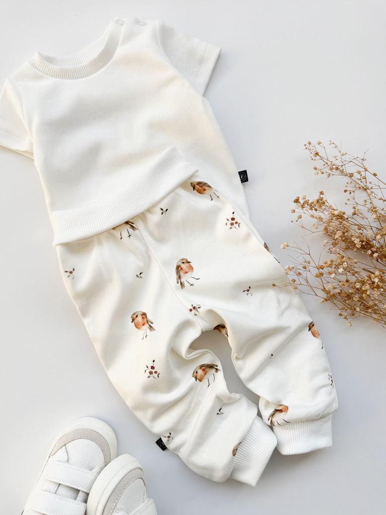 Spodnie niemowlęce rudzik - obrazek 4