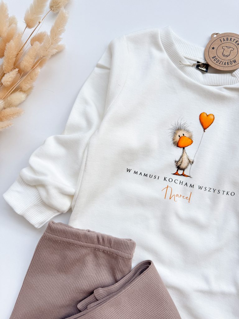 Body niemowlęce w mamusi kocham wszystko