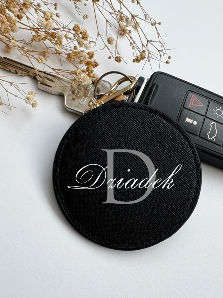 Breloczek z nadrukiem Babcia/Dziadek