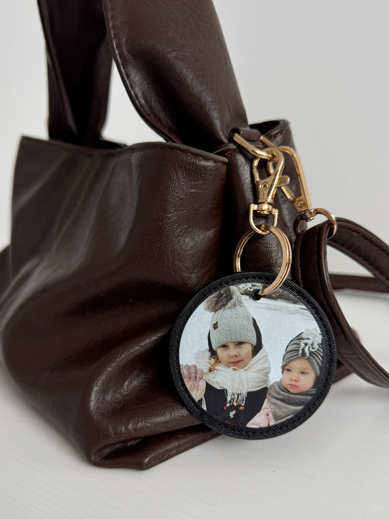 Breloczek ze zdjęciem wnuków