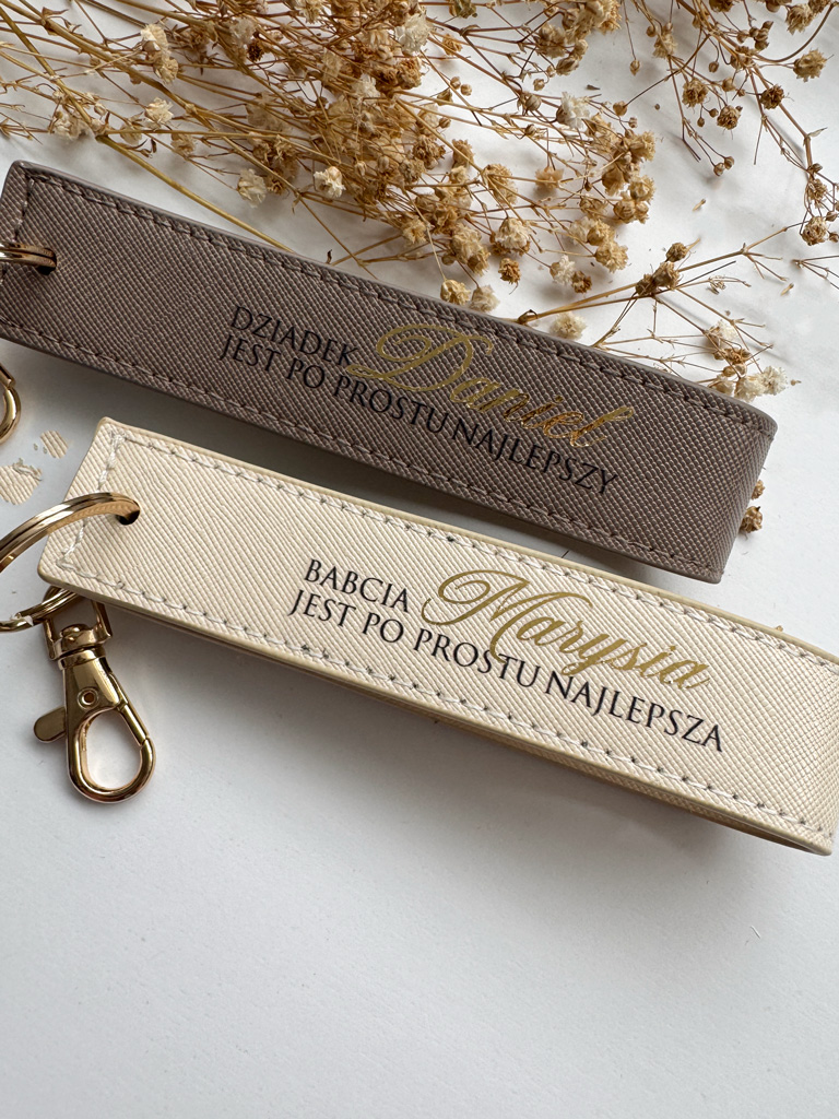 Breloczek Babcia jest najlepsza/Dziadek jest najlepszy