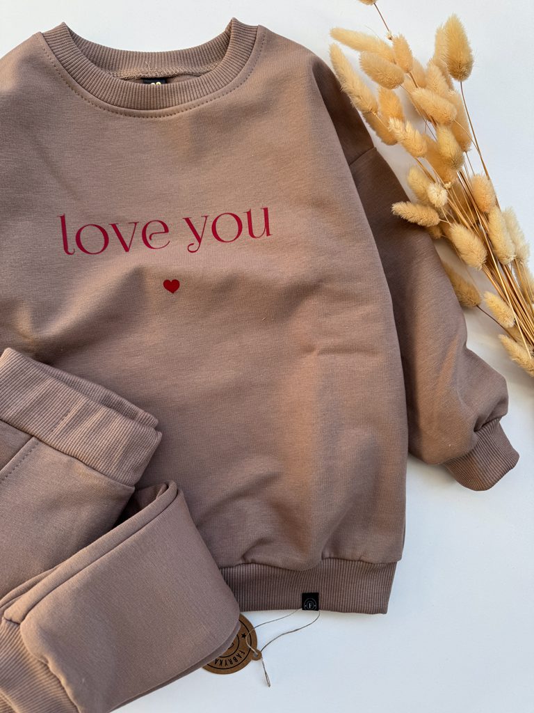 Komplet dla dziecka love you