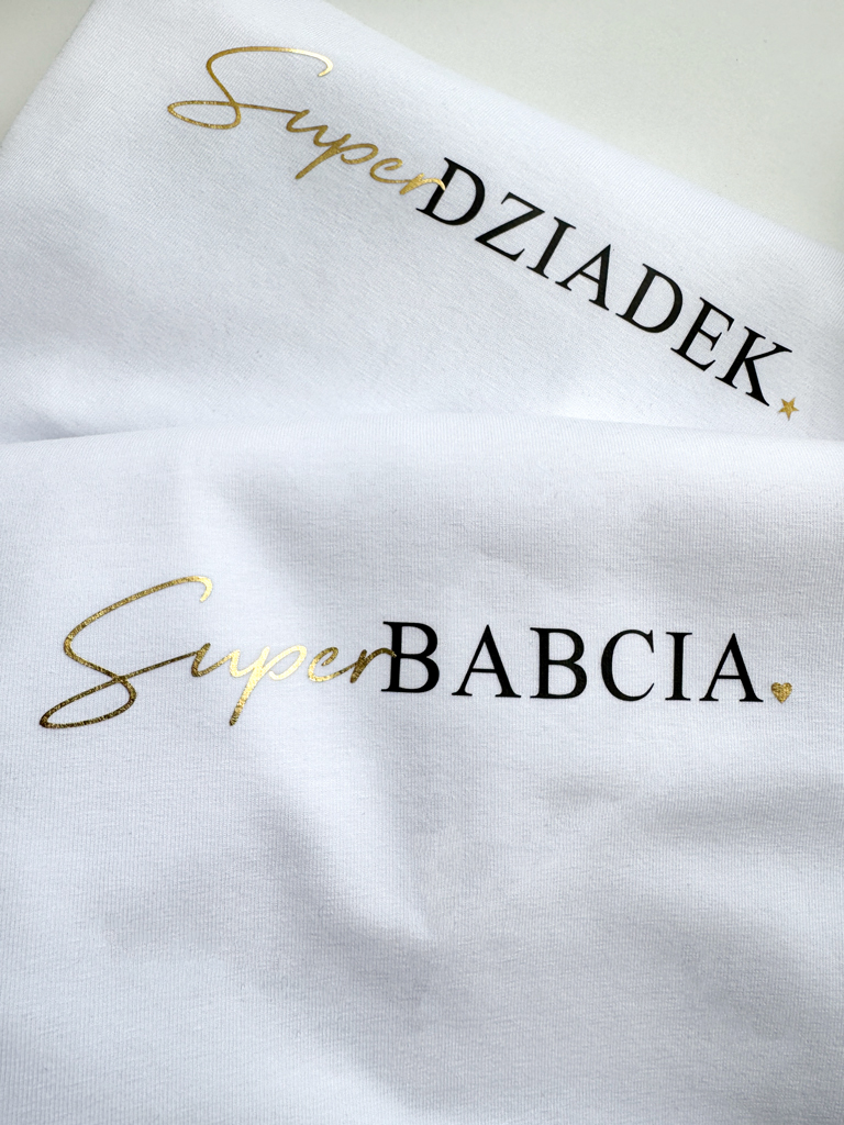 Komplet koszulek dla Babci i Dziadka