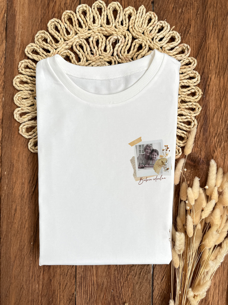 Koszulka dla idealnej babci ze zdjęciem