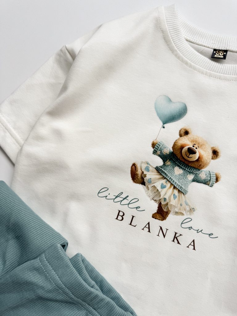 Koszulka dla dziecka misio w spódnicy little love