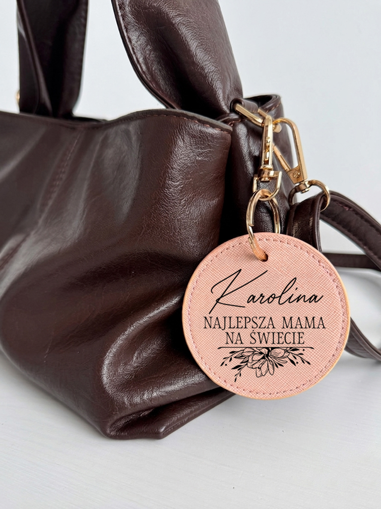 Breloczek z nadrukiem najlepsza na świecie