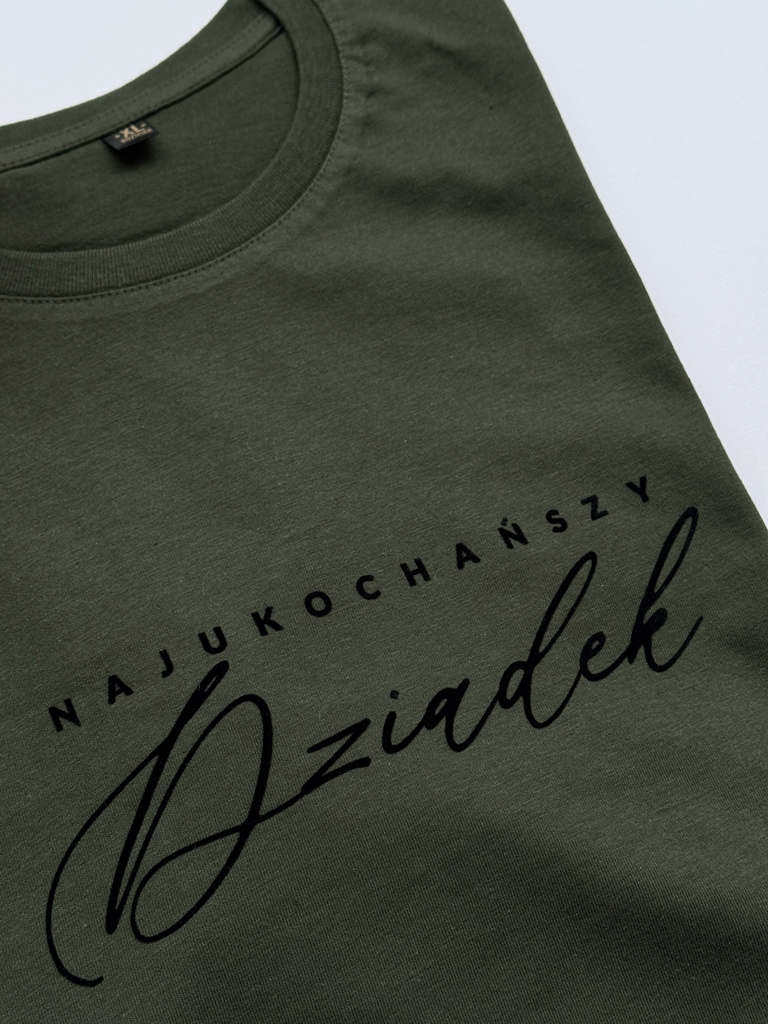 Koszulka męska z nadrukiem Najukochańszy Dziadek