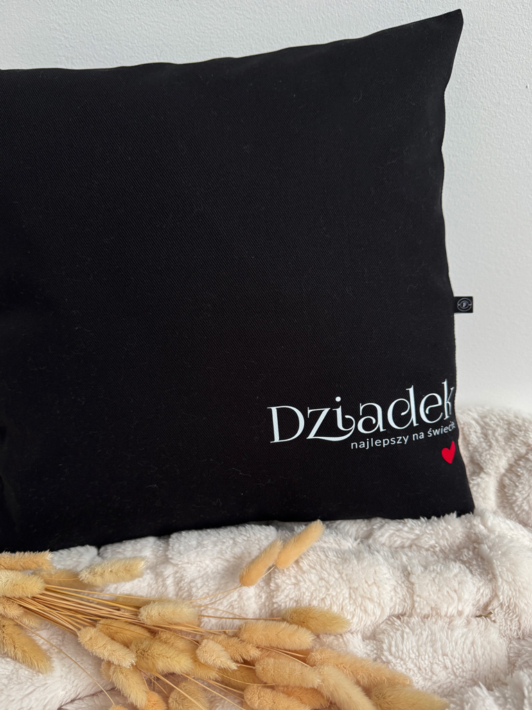 Poduszka z nadrukiem Dziadek najlepszy na świecie