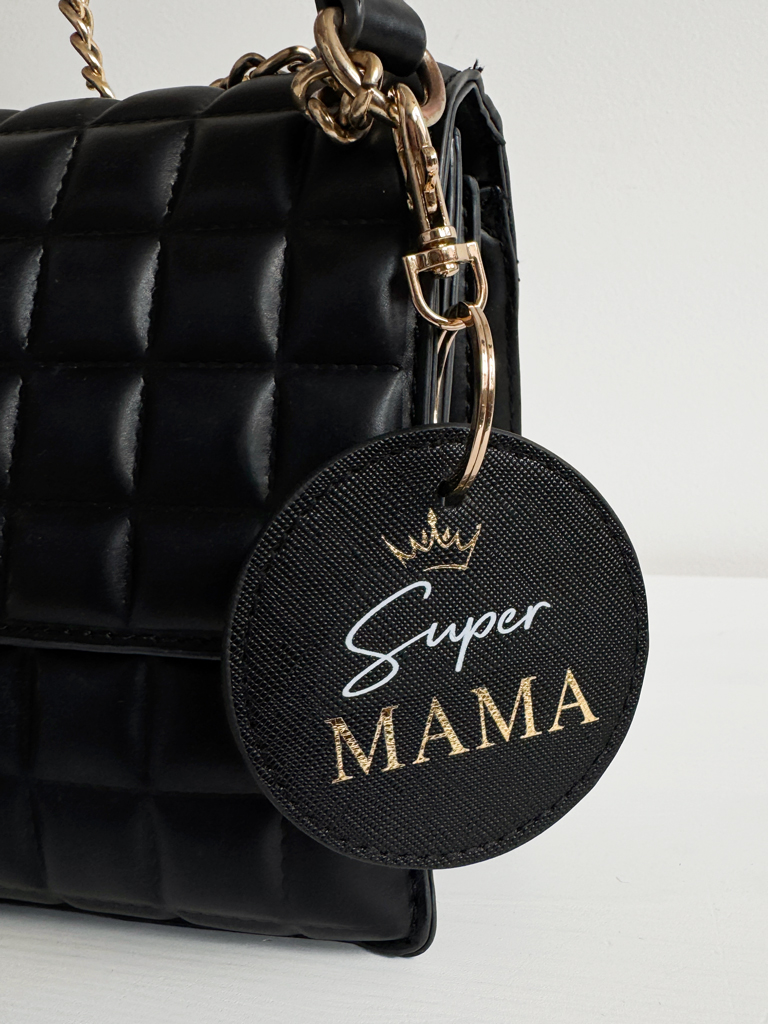 Breloczek z nadrukiem Super dziadkowie/rodzice