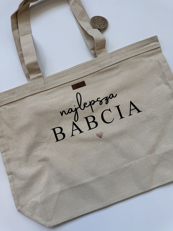 Torba maxi najlepsza babcia