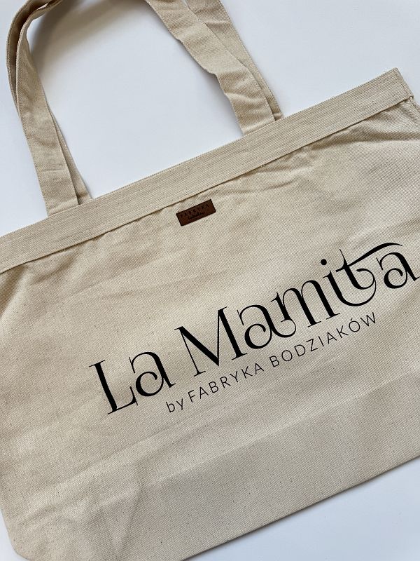 Torba maxi ecru la mamita