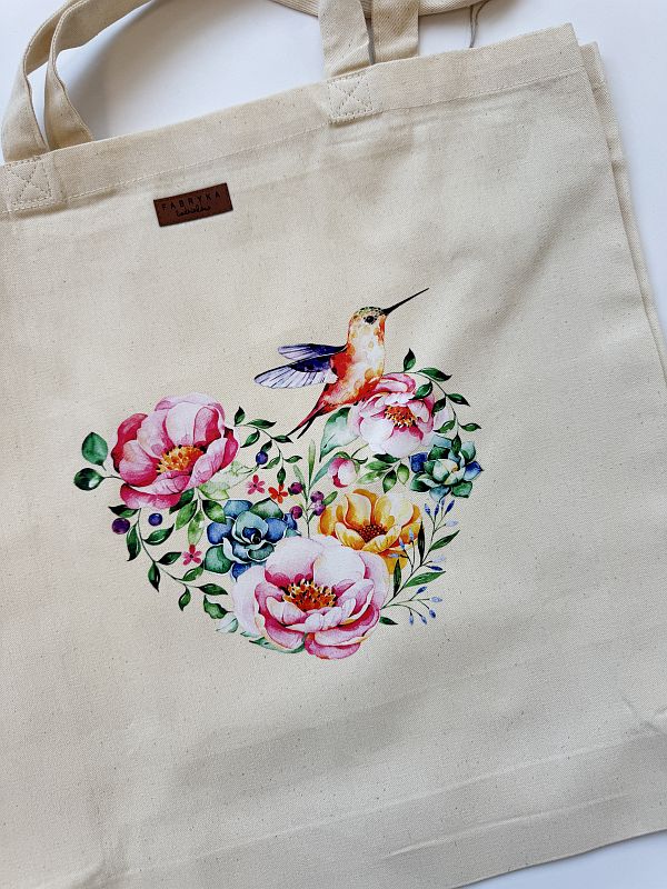 Torba z nadrukiem serca