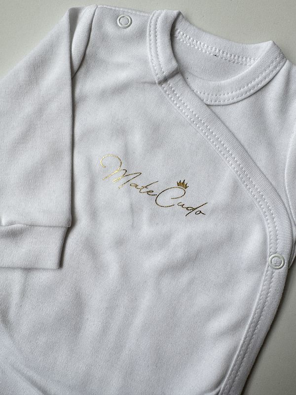 Body kopertowe białe długi rękaw małe cudo rozmiar 56