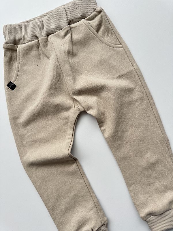 Spodnie dresowe beżowe rozmiar 86