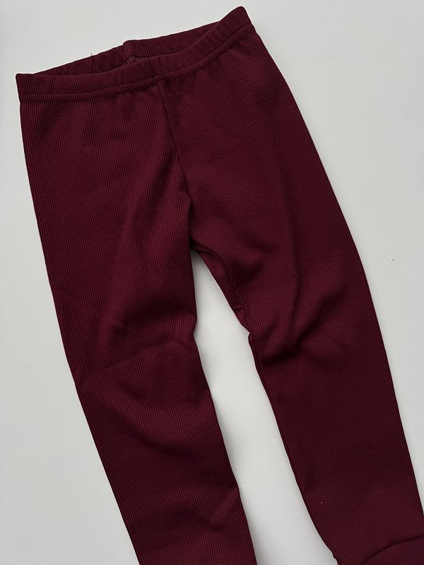 Getry prążek bordowe rozmiar 92