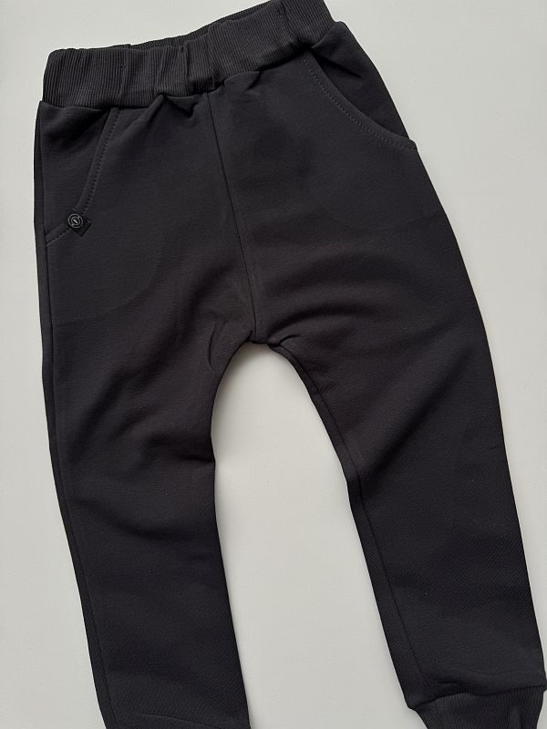 Spodnie dresowe grafitowe rozmiar 92