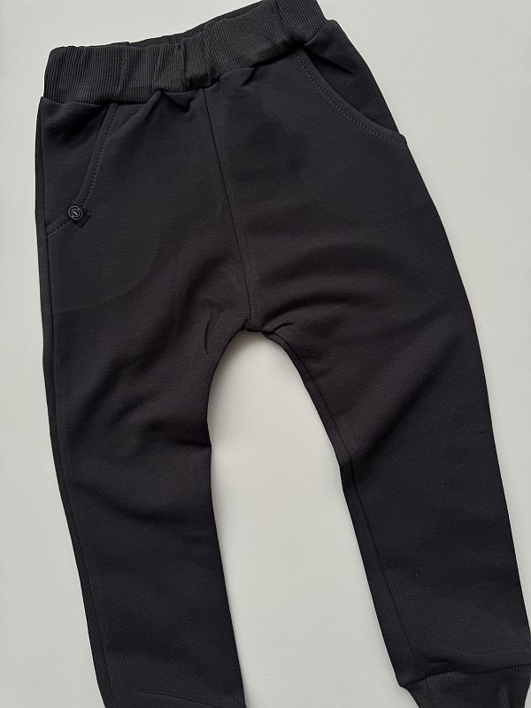 Spodnie dresowe grafitowe rozmiar 92