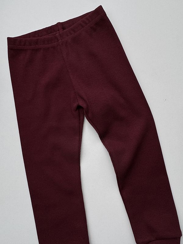 Getry prążek bordowe rozmiar 92