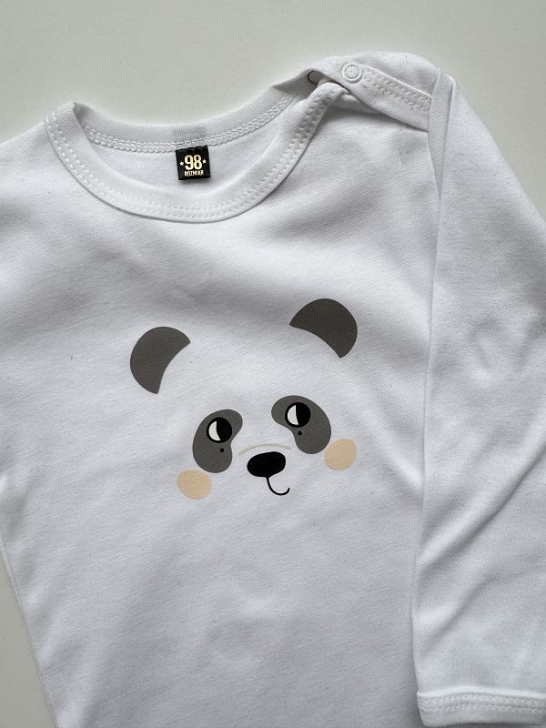 Body białe długi rękaw buzia koali rozmiar 98