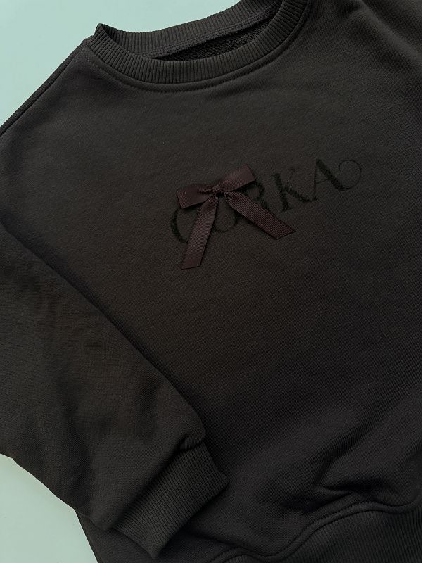 Bluza czekoladowa córka rozmiar 104