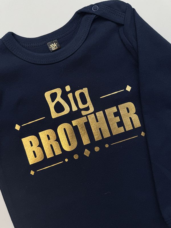 Body granatowe długi rękaw big brother rozmiar 104