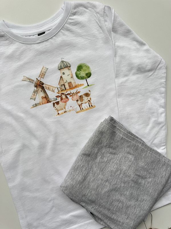 Piżamka dziecięca rozmiar 122