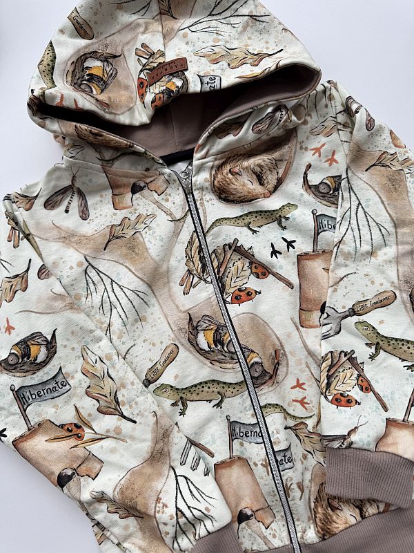 Bluza na suwak hibernate rozmiar 116
