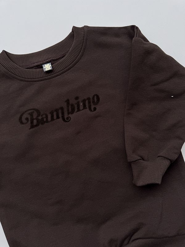 Bluza czekoladowa bambino rozmiar 86