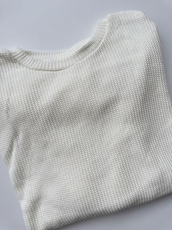 Sweterek ecru rozmiar L