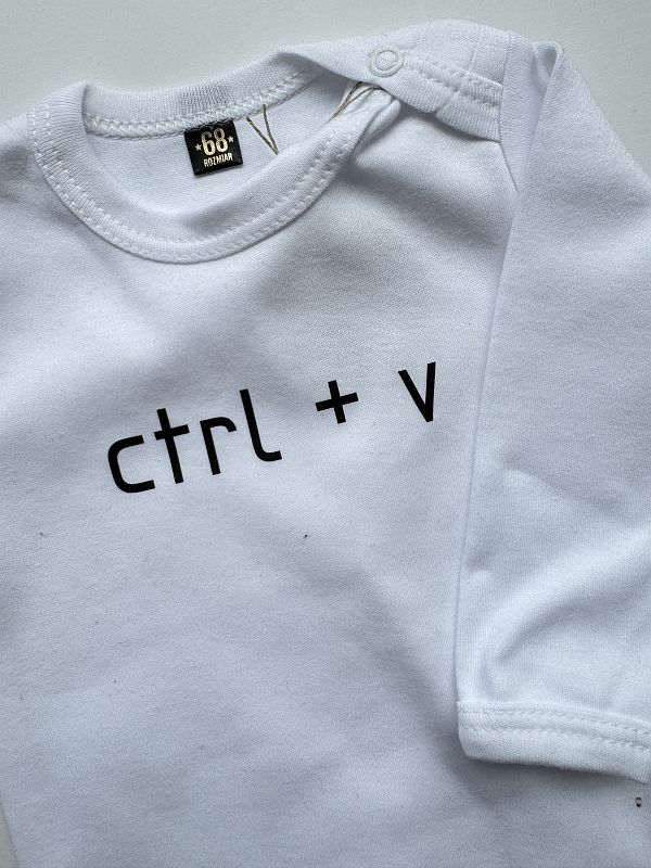 Body białe długi rękaw ctrl v rozmiar 68