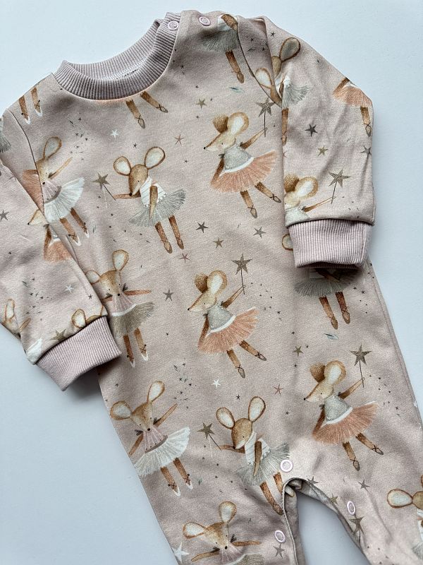 Pajac bez stópek myszka balerina rozmiar 68