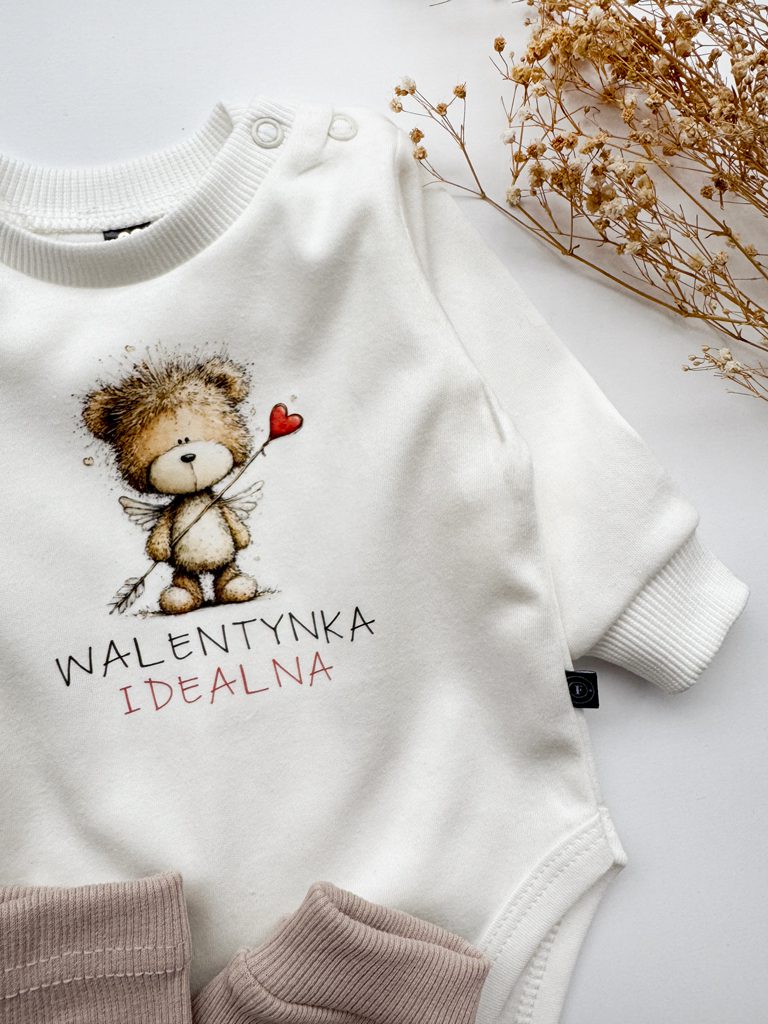 Body niemowlęce walentynka idealna - obrazek 3