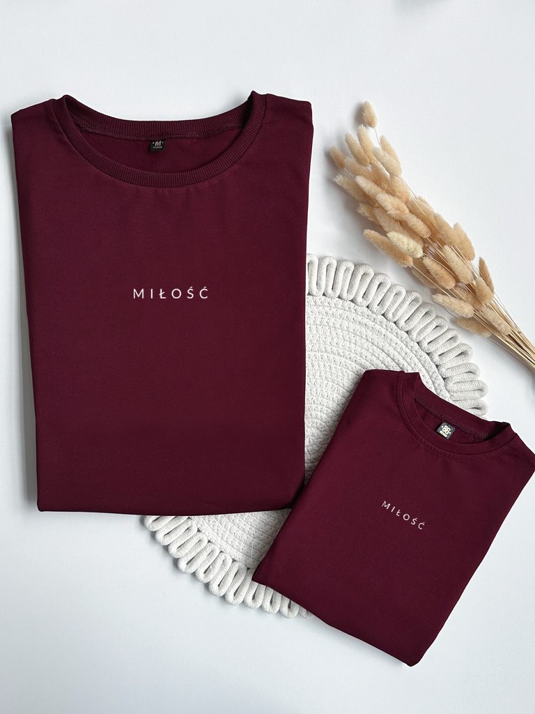 Komplet dla Mamy i Dziecka miłość