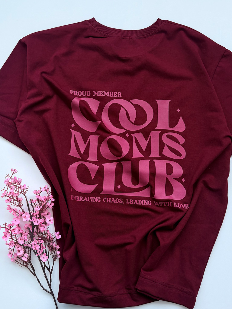 Koszulka damska proud member cool moms club