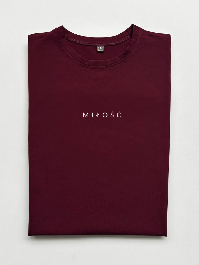 Koszulka męska z nadrukiem miłość