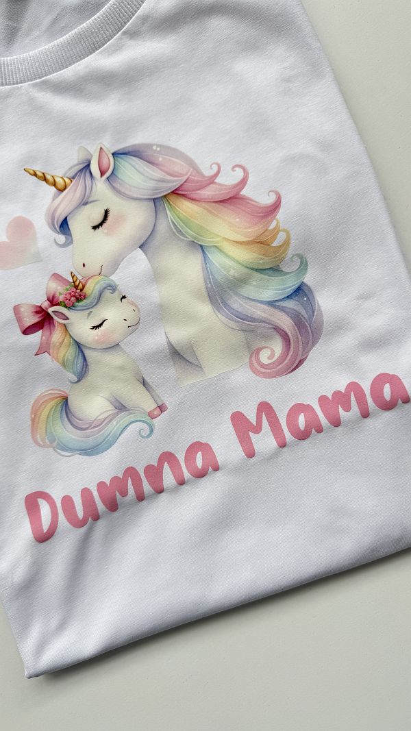 Koszulka biała damska dumna mama rozmiar L