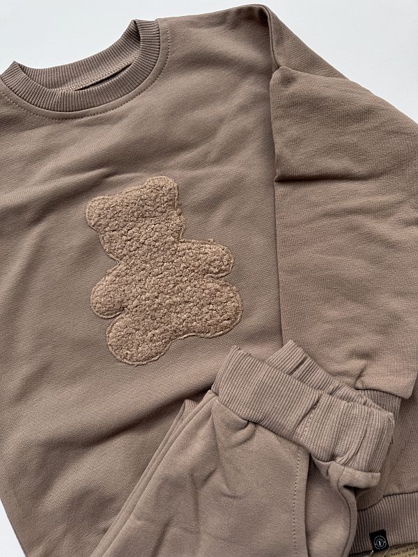 Komplet kawowy z pluszowym misiem rozmiar 104