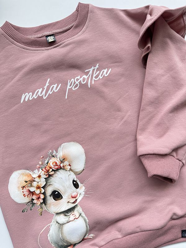 Bluza mała psotka rozmiar 104