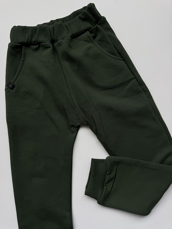 Spodnie oliwkowe rozmiar 110