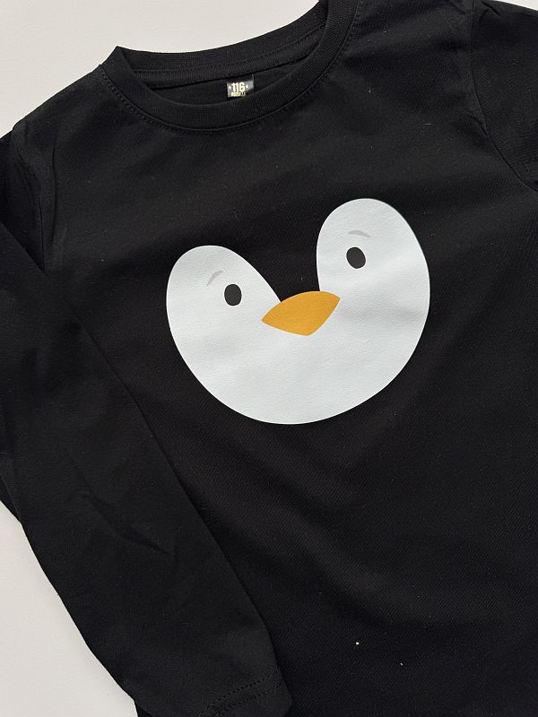 Koszulka z pingwinkiem rozmiar 116